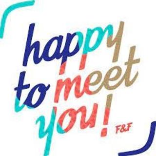 Happy to meet you